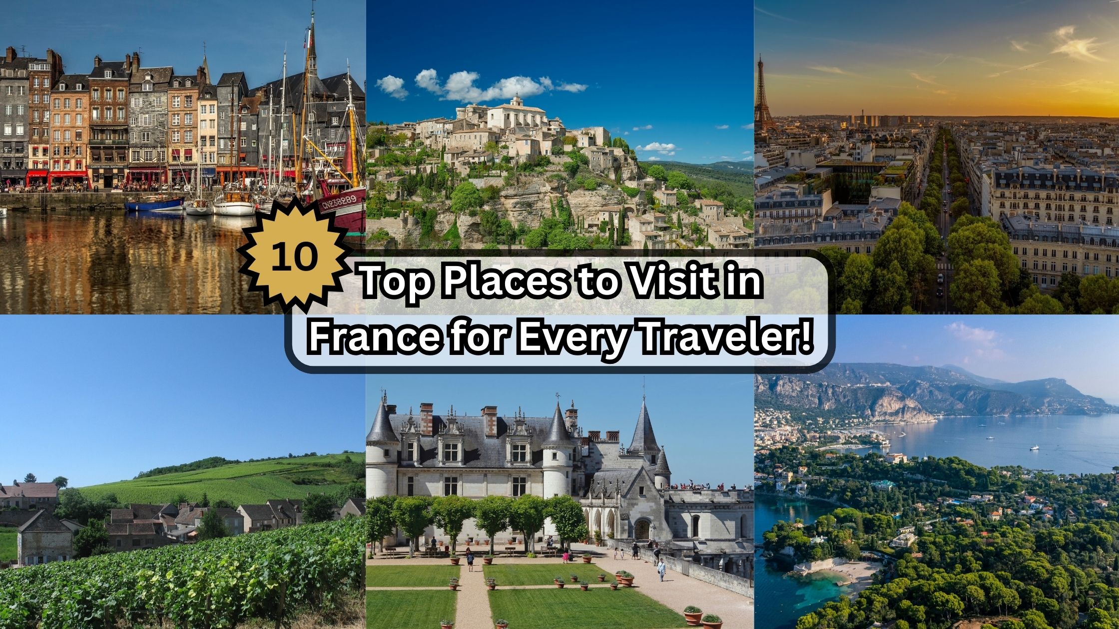 Places to Visit in France